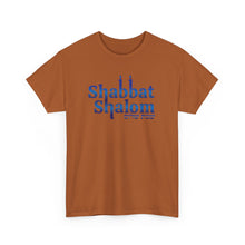 Load image into Gallery viewer, Shabbat Shalom Candles Logo Tee
