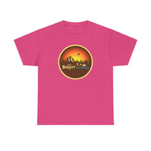 Load image into Gallery viewer, Sukkot Let's Go Camping (Circle) Tee