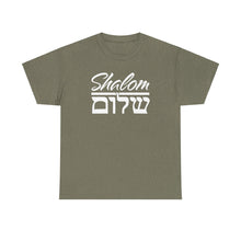 Load image into Gallery viewer, Shalom (English/Hebrew) Tee