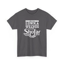 Load image into Gallery viewer, SHOFAR 586 CAL. (Yemenite) Tee