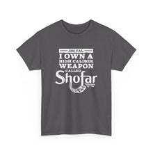 Load image into Gallery viewer, Shofar 586 Cal. (Rams Horn) Tee
