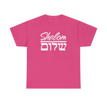 Load image into Gallery viewer, Shalom (English/Hebrew) Tee