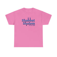 Load image into Gallery viewer, Shabbat Shalom Candles Logo Tee