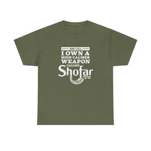 Load image into Gallery viewer, Shofar 586 Cal. (Rams Horn) Tee
