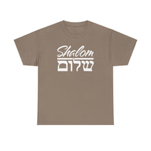 Load image into Gallery viewer, Shalom (English/Hebrew) Tee