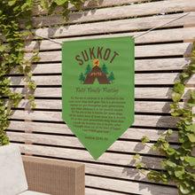 Load image into Gallery viewer, Sukkot Pennant Banner