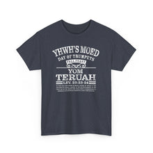 Load image into Gallery viewer, YHWH's Moed Yom Teruah (Day of Trumpets) Tee