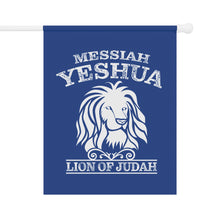 Load image into Gallery viewer, Messiah Yeshua Lion of Judah Garden/House Banner (2 Sizes)