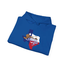 Load image into Gallery viewer, Shalom Y'all Texas Colors Heavy Blend™ Hooded Sweatshirt