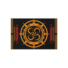 Load image into Gallery viewer, Drone Landing Pad Rug 24" x 36" Quad Design (Rug) Orange