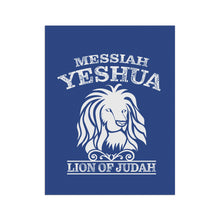 Load image into Gallery viewer, Messiah Yeshua Lion of Judah Garden/House Banner (2 Sizes)