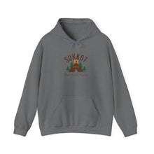 Load image into Gallery viewer, Sukkot Fatih Family Feasting Heavy Blend™ Hooded Sweatshirt
