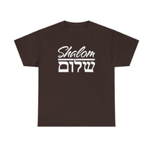 Load image into Gallery viewer, Shalom (English/Hebrew) Tee