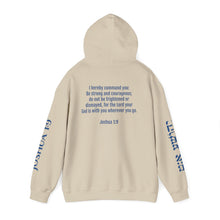 Load image into Gallery viewer, Rak Chazak Amatz Hoodie -Joshua 1:9