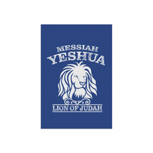 Load image into Gallery viewer, Messiah Yeshua Lion of Judah Garden/House Banner (2 Sizes)