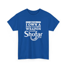Load image into Gallery viewer, Shofar 586 Cal. (Rams Horn) Tee