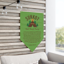 Load image into Gallery viewer, Sukkot Pennant Banner