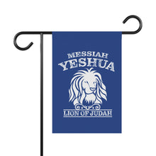 Load image into Gallery viewer, Messiah Yeshua Lion of Judah Garden/House Banner (2 Sizes)