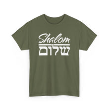 Load image into Gallery viewer, Shalom (English/Hebrew) Tee