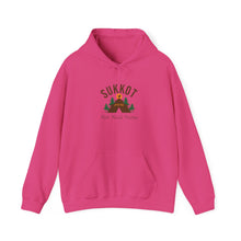 Load image into Gallery viewer, Sukkot Fatih Family Feasting Heavy Blend™ Hooded Sweatshirt
