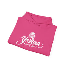 Load image into Gallery viewer, Yeshua Lion of Judah Script Heavy Blend™ Hooded Sweatshirt