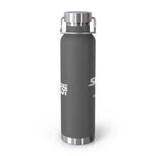 Load image into Gallery viewer, Drone Pilot (White Logo) Copper Vacuum Insulated Bottle, 22oz