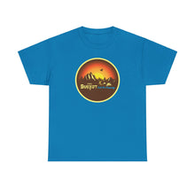 Load image into Gallery viewer, Sukkot Let's Go Camping (Circle) Tee