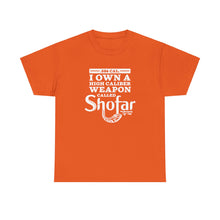 Load image into Gallery viewer, Shofar 586 Cal. (Rams Horn) Tee