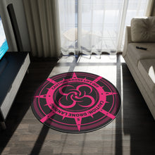 Load image into Gallery viewer, Drone Landing Pad Drone Design- (Rug) 60 in. diameter (5Ft) Pink