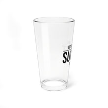 Load image into Gallery viewer, LETS GO CAMPING| SUKKOT  Mixing Glass, 16oz