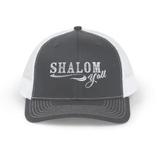 Load image into Gallery viewer, Shalom Y'all Snapback Trucker Cap