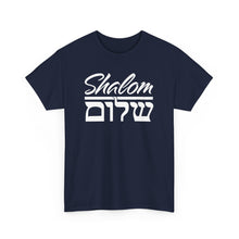 Load image into Gallery viewer, Shalom (English/Hebrew) Tee