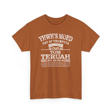 Load image into Gallery viewer, YHWH's Moed Yom Teruah (Day of Trumpets) Tee