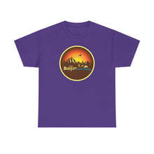 Load image into Gallery viewer, Sukkot Let's Go Camping (Circle) Tee