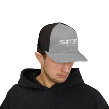 Load image into Gallery viewer, Skyfly Aerial Trucker Cap (White Logo)
