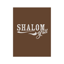 Load image into Gallery viewer, Shalom Y'all Garden & House Banner (2 Sizes)