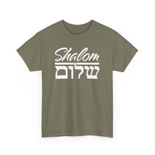 Load image into Gallery viewer, Shalom (English/Hebrew) Tee