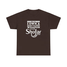 Load image into Gallery viewer, Shofar 586 Cal. (Rams Horn) Tee