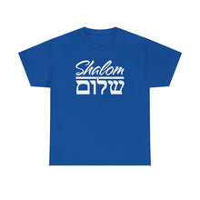 Load image into Gallery viewer, Shalom (English/Hebrew) Tee
