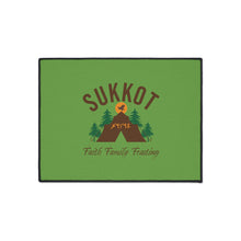 Load image into Gallery viewer, Sukkot Faith Family Feasting Heavy Duty Floor Mat