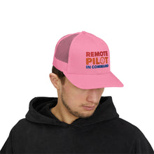 Load image into Gallery viewer, Remote Pilot In Command Trucker Cap (Color Logo)