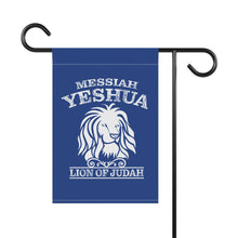 Load image into Gallery viewer, Messiah Yeshua Lion of Judah Garden/House Banner (2 Sizes)