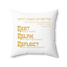 Load image into Gallery viewer, Shabbat Pillow