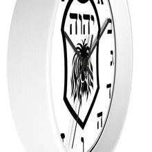 Load image into Gallery viewer, YHWH Wall Clock with Hebrew Letters(Numbers)