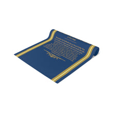 Load image into Gallery viewer, Shabbat Table Runner (Blue)