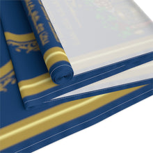 Load image into Gallery viewer, Shabbat Table Runner (Blue)