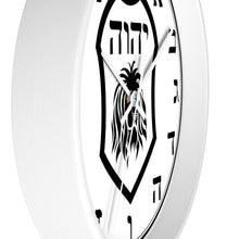 Load image into Gallery viewer, YHWH Wall Clock with Hebrew Letters(Numbers)