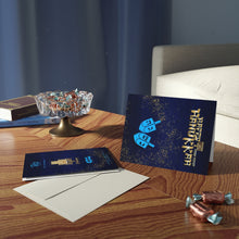 Load image into Gallery viewer, Hanukkah Greeting Cards (8 count or 16 count)