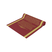 Load image into Gallery viewer, Shabbat Table Runner (Red)