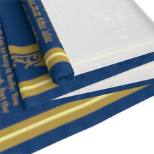 Load image into Gallery viewer, Shabbat Table Runner (Blue)